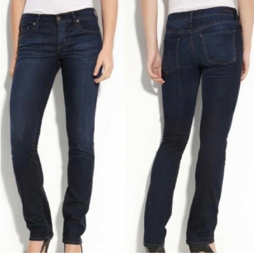 Citizens of humanity Ava straight leg low waist stretch